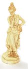 (image for) Lady Statue 2pc Tan