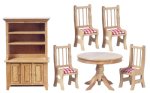 (image for) Dining Room Set - 6pc - Oak