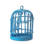 (image for) Round Birdcage Blue