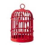 (image for) Round Birdcage Red