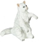 (image for) White Persian Cat Sitting