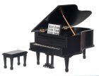 (image for) Black Grand Piano w/ Bench