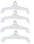 (image for) Clothes Hangers - White - 4pc