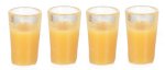 (image for) 4 Glasses of Orange Juice