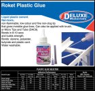 (image for) Roket Plastic Glue - Deluxe Materials