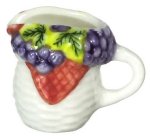 (image for) Pitcher w/ Grape Design