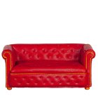 (image for) Chesterfield Lounge Sofa - Red