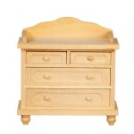 (image for) 4 Drawer Chest Dresser - Unfinished