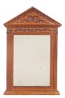 (image for) Hand Carved Mirror Walnut