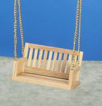 (image for) Porch Swing - Oak