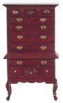 (image for) Queen Anne Highboy - Mahogany