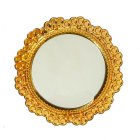 (image for) Round Wall Mirror - Gold