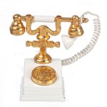 (image for) Old Fashioned White Telephone