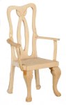 (image for) Unfinished Dining Armchair