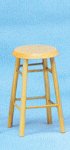 (image for) Oak Bar Stool 2in Tall