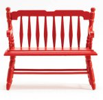 (image for) Deacons Bench - Red