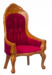 (image for) Burgundy Victorian Lady's Chair