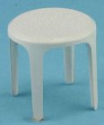 (image for) Small Stool - White