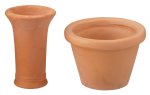 (image for) Terra-Cotta Planter & Pot Set 2pc