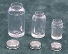 (image for) Set of 3 Mason Jars w/ Lids