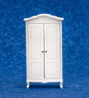 (image for) Country White Armoire w/ Working Doors