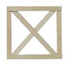 (image for) Crossbuck Fence Gate 2pc