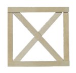 (image for) Crossbuck Fence Gate 2pc