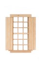 (image for) 9 over 9 Single Window w/ Shutters