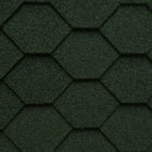 (image for) Green Diamond Hex Asphalt Shingles 157 Square Inches