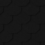 (image for) Plain Hex Asphalt Shingles 157 Square Inches