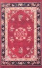 (image for) Black & Red Ming Printed Rug