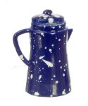 (image for) Blue Spatterware Pitcher