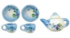 (image for) Tea Set - Blue Floral 6pc