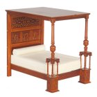 (image for) English Tudor Bed 1558 - Walnut