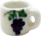 (image for) Grape Bunch Ceramic Mug