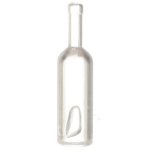 (image for) Liquor Bottle Clear Unlabeled 500pc