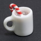 (image for) Hot Chocolate in Mug with Whipped Cream and Candy Cane