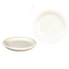 (image for) Deep Ceramic Plate 1-1/8in - White