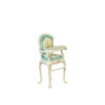 (image for) 1/2in Scale Baby High Chair - White