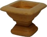 (image for) Square Unglazed Terra Cotta Planter