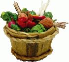 (image for) Bushel Basket of Vegetables