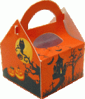 (image for) Halloween Cake/Pastry Box w/ Window & Handle