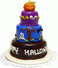 (image for) Happy Halloween 3 Tier Cake