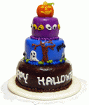 (image for) Happy Halloween 3 Tier Cake