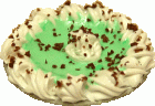 (image for) Mint Chocolate Chip Silk Pie