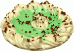 (image for) Mint Chocolate Chip Silk Pie