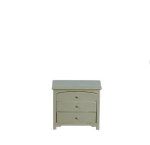 (image for) Slat Nightstand - Gray