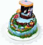 (image for) Fantasy Water Ride Cake