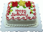 (image for) Happy Birthday Sheet Cake