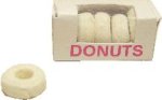 (image for) 6 Powdered Sugar Donuts and Box